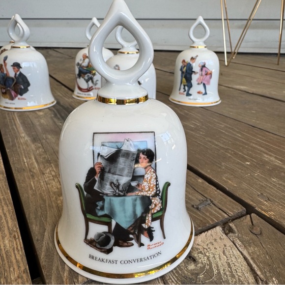 Vintage Norman Rockwell Bells - Picture 8 of 15